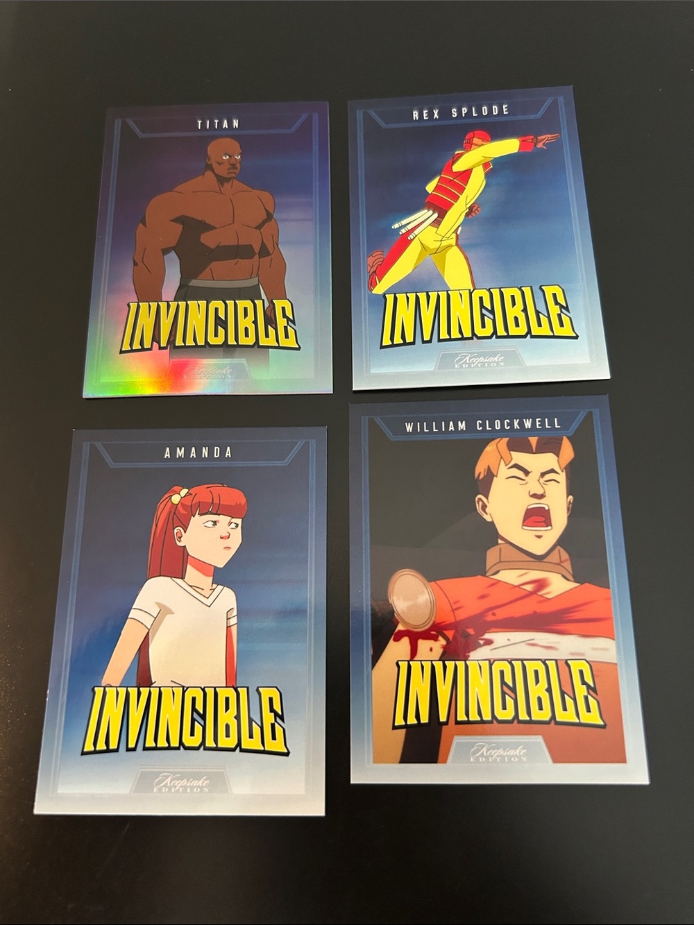 2025 Keepsake Invincible Cards Lot of 4